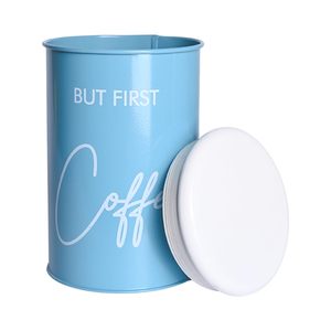 Airtight steel kitchen storage jar set for countertop Custom labeled tea sugar containers for kitchen Premium metal kitchen - Product Image 2