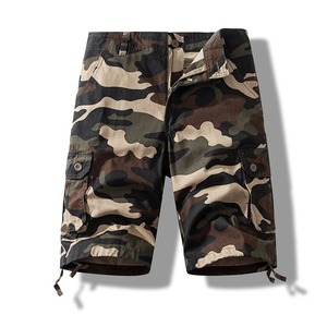 Choice 2025 Short cargo d'été pour hommes décontracté Design multi-poches solide avec 100% coton écologique Style tactique grande taille - Product Image 4