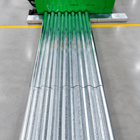 Tôle de revêtement en acier à nervures ouvertes pour les projets de construction de structures en acier, panneau de plancher composite structurel galvanisé