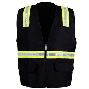 Chaleco de seguridad con logotipo personalizado de alta calidad para ropa de trabajo Chaleco DE SEGURIDAD reflectante de etiqueta privada para verano Alta visibilidad para la seguridad - Product Image 3