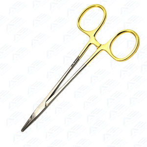 Soporte de aguja Derf Serraciones longitudinales Instrumentos médicos quirúrgicos de acero inoxidable Soporte de aguja Derf 12cm - Product Image 2