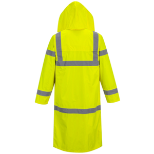 Chubasquero reflectante Unisex Hi Vis con mangas largas, mono protector, traje para visibilidad, chubasquero de invierno para adultos, ropa de trabajo - Product Image 3