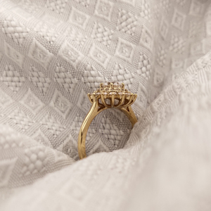 IGI Certified HPHT Lab Grown Created Diamond Ring 14K Oro amarillo CVD Diamond Ring Lab Diamond Anillo de bodas para mujeres - Product Image 2