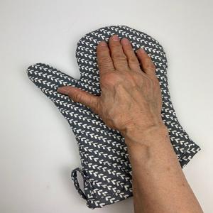 100% coton imprimé four mitaine cuisine décor avec boucle suspendue doux durable réutilisable écologique haute qualité confortable - Product Image 2