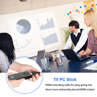 Partaker – Mini PC Stick a-tom X5-Z8350 windows 10 4 go + 64 go 8 go + 128 go USB 3.0 BT AC WiFi 4 cœurs Pocket PC TV BOX Mini ordinateur