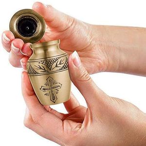 ของชำร่วยทำจากอลูมิเนียมหินอ่อนสีดำของชำร่วยใส่ศพโกศใส่ของชำร่วย - Product Image 2