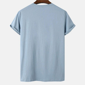 เสื้อยืดผู้ชายดีไซน์ล่าสุดปี 2025 ผ้าฝ้าย 100% แขนสั้น คอกลม สวมใส่สบาย ระบายอากาศได้ดี แห้งเร็ว รับสกรีนโลโก้ ขายส่ง - Product Image 6