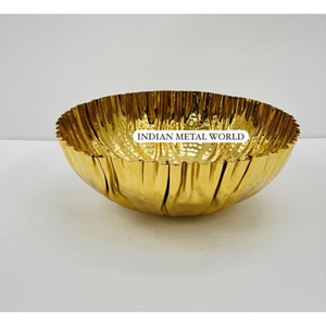 Tazón para Chocolate de Acero Inoxidable de Diseño Admirable, Soporte para Postres Ecológico, Moderno, con Acabado Dorado Pulido, Vajilla para Postres - Product Image 6