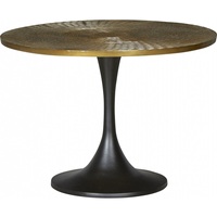 Table ronde en métal avec petit meuble en aluminium Table basse d'appoint de luxe pour salon au design moderne nordique et bon marché