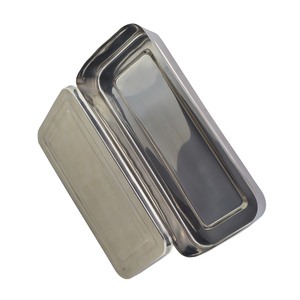 กล่องใส่อุปกรณ์ฆ่าเชื้อทำจากสเตนเลสสตีลสำหรับใช้รักษาอาการปลอดเชื้อกล่องกลวงแบบสี่เหลี่ยม - Product Image 6