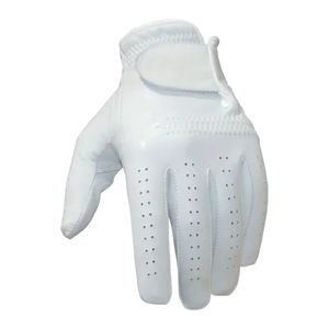 Gants de golf pour hommes en cuir véritable 100% Cabretta respirants avec poignées en cuir spécial pour la main gauche/droite - Product Image 2