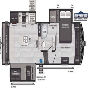 สภาพสมบูรณ์แบบ รถบ้านมือสองปี 2023 รุ่น Keystone Montana High Country 295RL - Product Image 3