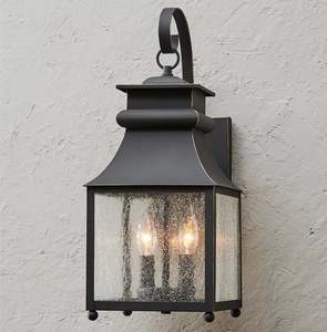 Lámpara de Pared Exterior Moderna de Metal Bronce, Diseño Elegante Navideño, para Bodas, Decoración del Hogar, Hotel, Restaurante, Oficina - Product Image 2