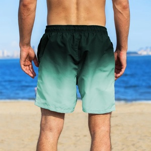 Personnalisé hommes séchage rapide plage hommes court coupe ample pantalon uni hommes maillots de bain maillots de bain vêtements extensibles Shorts pour la natation - Product Image 3