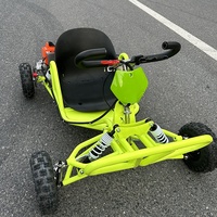 Kart à pédales tout-terrain pour adultes, best-seller, avec transmission par chaîne, moteur 2 temps, 35 km/h