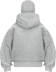 2026 Custom Gray Balaclava Waterproof Windproof Softshell Insulated Ski Hoodie with Seams for Snowboard Outdoor Use - Product Image 2