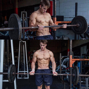 Nuevo diseño personalizado deporte gimnasio desgaste entrenamiento suelto hombres verano 95% poliéster 5% Spandex tejido Bermudas - Product Image 2