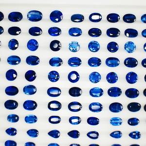 Piedra preciosa de cianita azul natural real, piedra de calidad AAA suelta de alto brillo para la fabricación de joyas, certificado IGI - Product Image 3