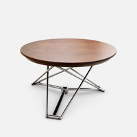 Table basse en pierre de style Bauhaus, minimalisme italien, luxe léger, pliable à charnière à ressort, réglable en hauteur