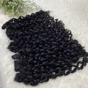 มัดผมจากเวียดนาม | ผมบริสุทธิ์ของมนุษย์100% อยู่ในแนวหนังกำพร้าแบบเต็ม | ไม่พันกันและไม่หลุดร่วง - Product Image 1