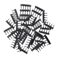 Bloc en plastique pour machine à extensions de cheveux Remy 6D, 2ème génération, Jack, pièce de rechange professionnelle pour salon, cheveux à trame simple et double, en vrac