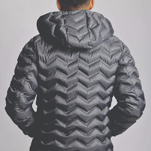 เสื้อแจ็คเก็ตขนเป็ดแขนยาวคอตั้งสำหรับผู้ชายอุปกรณ์กลางแจ้งสำหรับฤดูหนาว - Product Image 3