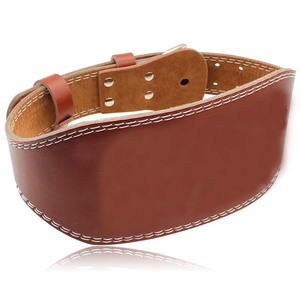 Ceinture de musculation pour la force, le soutien du dos, les squats, les soulevés de terre, l'haltérophilie, ceinture en cuir - Product Image 1