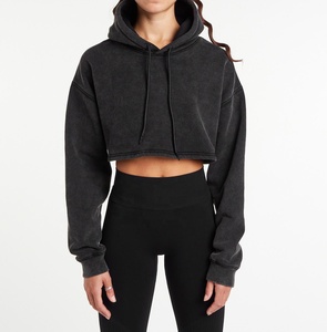 เสื้อกันหนาวมีฮู้ดปักโลโก้สำหรับผู้หญิงโอเวอร์ไซส์ - Product Image 3