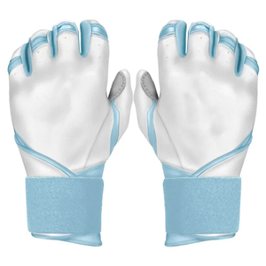 Vente en gros de gants de baseball et softball en cuir antidérapants et respirants gants de frappeur pour adultes jeunes gants de sport de balle intérieure - Product Image 1