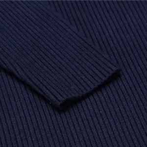 Pull à col rond anti-rides anti-rétrécissement de haute qualité en polyester respirant avec logo personnalisé Pull en polyester - Product Image 5