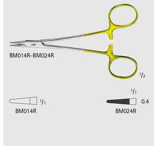 Durogrip TC HALSEY Source d'alimentation manuelle plaquée or Base d'aiguille sécurisée pour instruments de chirurgie générale Porte-aiguille - Product Image 6