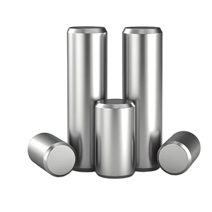 Pasador de Posicionamiento M6 M8 Fabricado en Fábrica, Pasador Cilíndrico de Fijación de Acero Inoxidable con Acabado Zincado, Altura de Cabeza de 18 mm - Product Image 1