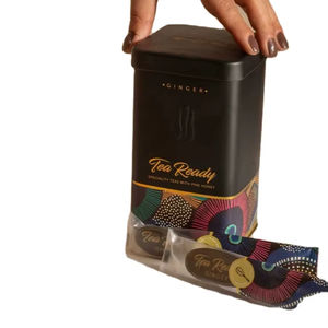 Mezcla de Superalimentos de Jengibre y Miel de Pino, Té Orgánico de Primera Calidad en Bolsitas, Fórmula Natural para la Digestión, Inmunidad y Energía - Product Image 1