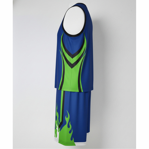 Camiseta de Baloncesto Personalizada de Verano, Reversible, con Estampado por Transferencia de Calor en la Parte Delantera, Talla Grande, Diseño de Patrón Bordado, Secado Rápido - Product Image 4