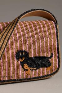 Bolso de hombro con cuentas artísticas de alta calidad para mujer, estilo de moda único con colores llamativos para damas, bolsos con estampado de animales - Product Image 6