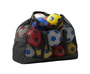 Bolsa de malla con cordón para almacenamiento de balones de voleibol y accesorios de fútbol de alta resistencia - Product Image 1