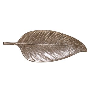 Plateaux décoratifs en aluminium en forme de feuille pour les maisons, le jardin et la décoration de Noël Plateau de table Plateau en aluminium. - Product Image 2