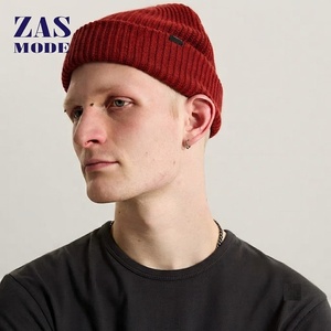 New arrival Custom 100% Cotton Knit Daily Slouchy Beanie <b>Hat</b> <b>Cap</b> for Men and Women Made in Bangladesh - Product Image 1