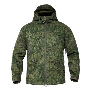 Vente chaude Hommes Veste Tactique Extérieure Camouflage Imperméable À Capuche Randonnée Camping Veste Manteau Cargoes Veste - Product Image 2