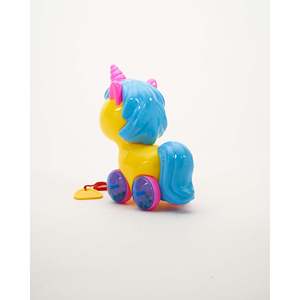 Juguete de Unicornio para Arrastrar con Música para Niños, Juguete Educativo de Plástico - Product Image 3