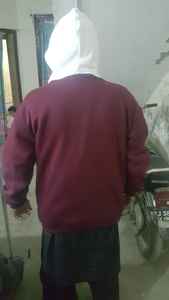 Streetwear personnalisé 100% sweat à capuche en coton de haute qualité lourd 400 420 450 500 600 Gsm pull court surdimensionné à capuche pour hommes - Product Image 6