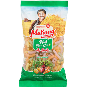 Pasta de Arroz Vegetal Premium en Tubos 200g Sin Gluten Sin OMG Pasta Saludable Fabricante OEM de Vietnam - Product Image 1