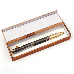 Stylo à bille classique en métal Damas à écriture fluide, logo personnalisé, haute qualité, meilleur produit en vente, stylo de bureau/cadeau - Product Image 3