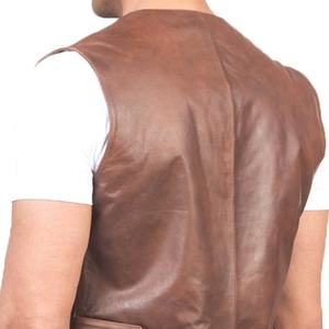 Gilet en cuir de qualité supérieure, gilet de moto en cuir, gilet de motard personnalisé en cuir - Product Image 4