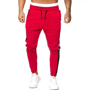Pantalon décontracté pour homme, best-seller, qualité supérieure, toile avec fermeture élastique à la taille, couleur unie, confortable, en vente en ligne - Product Image 4