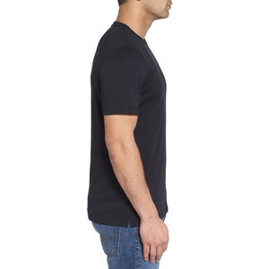 Nouveauté T-shirts pour hommes en bas quantité minimale de commande grande taille dernière mode les plus vendus T-shirts pour hommes en mélange respirant personnalisé OEM - Product Image 3