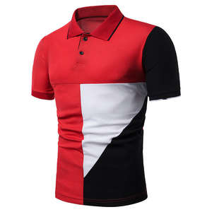 Polo de Venta caliente de alta calidad liso Casual Golf logotipo personalizado Polo para hombres precio al por mayor - Product Image 1