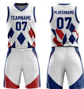 ชุดกีฬาบาสเก็ตบอลแบบสั่งทำพิเศษ ดีไซน์เฉพาะตัว แห้งเร็ว ผลิตด้วยเทคนิคการระเหิดสี ขายส่ง สำหรับฤดูร้อนและฤดูใบไม้ร่วง สำหรับผู้ชาย - Product Image 6