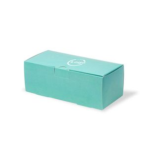 Caja Rígida para Snacks Reciclada con Laminado Brillante y Grabado en Relieve 22x10x8 Cm Blanca - Product Image 2