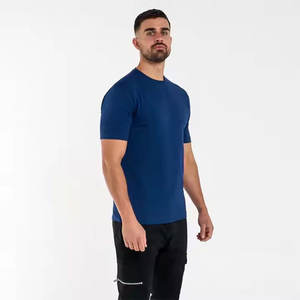 T-shirts pour hommes 100% coton en gros, imprimés cool, manches courtes, haut tendance, vêtements de sport de rue, nouveau style - Product Image 5